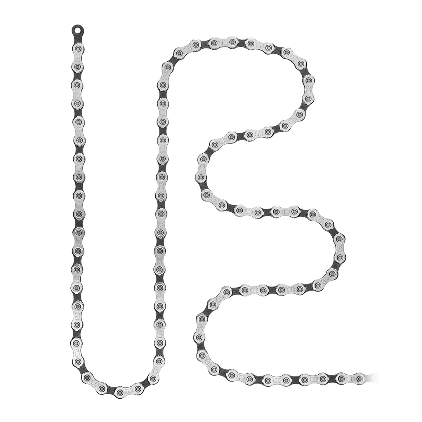 13-speed bike chain. Campagnolo Ekar Road, 117 links