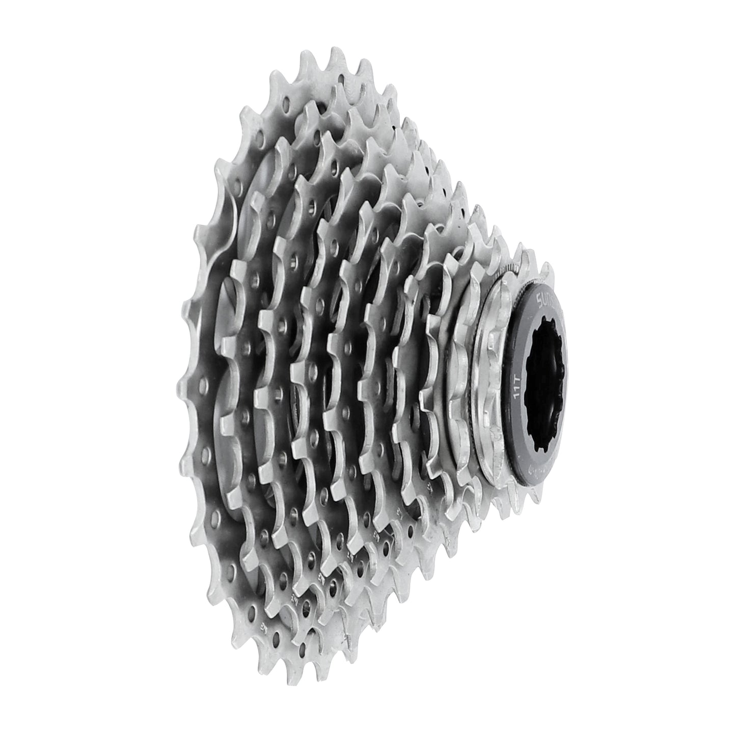 Cassette 10s. PCP 11-28 for Shimano-Sram silver MTB silver (11-12-13-14-15-17-19-21-24-28)