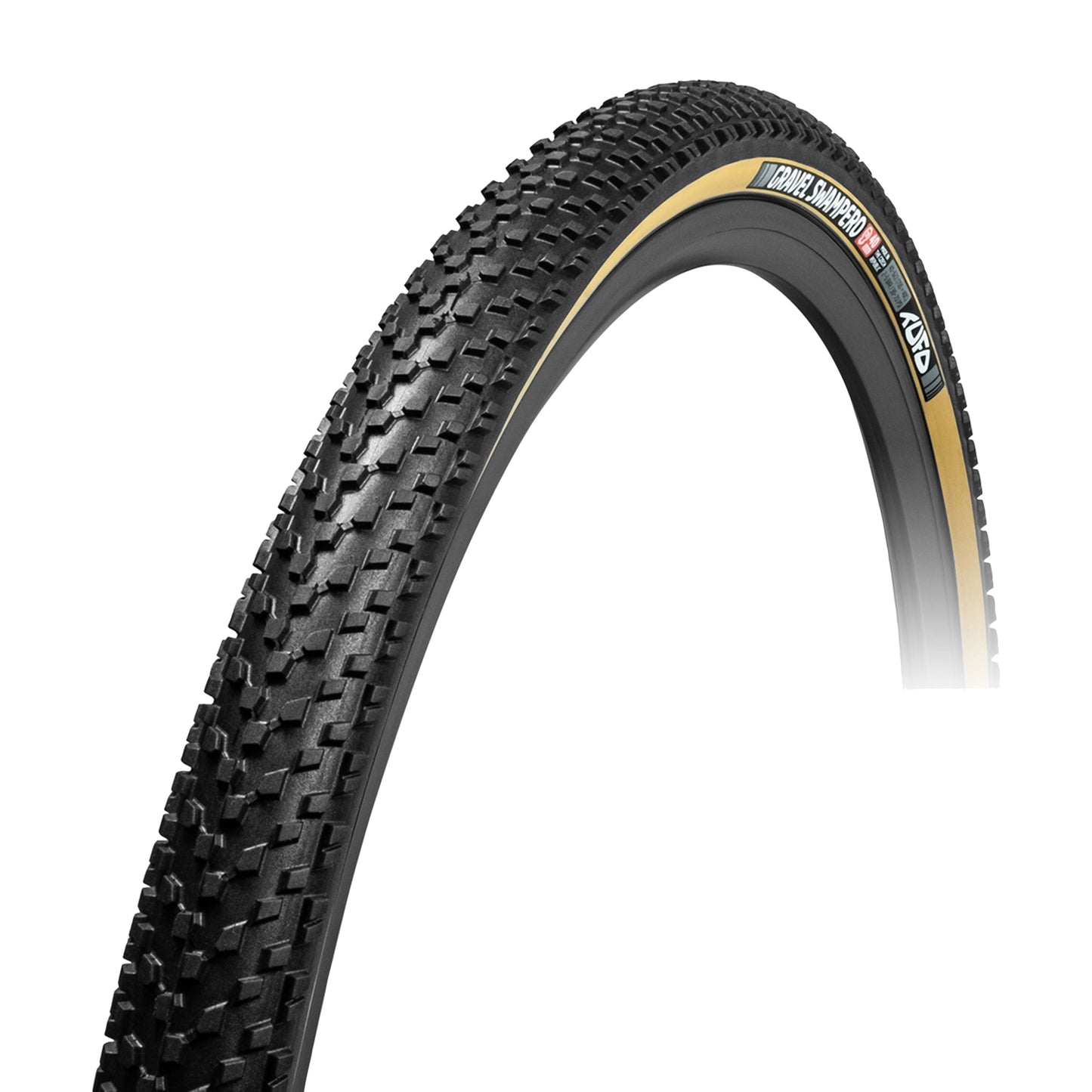 Tufo Swampero Black-Tan 700 x 40 Gravel Tire Tubeless Ready TS (40-622)