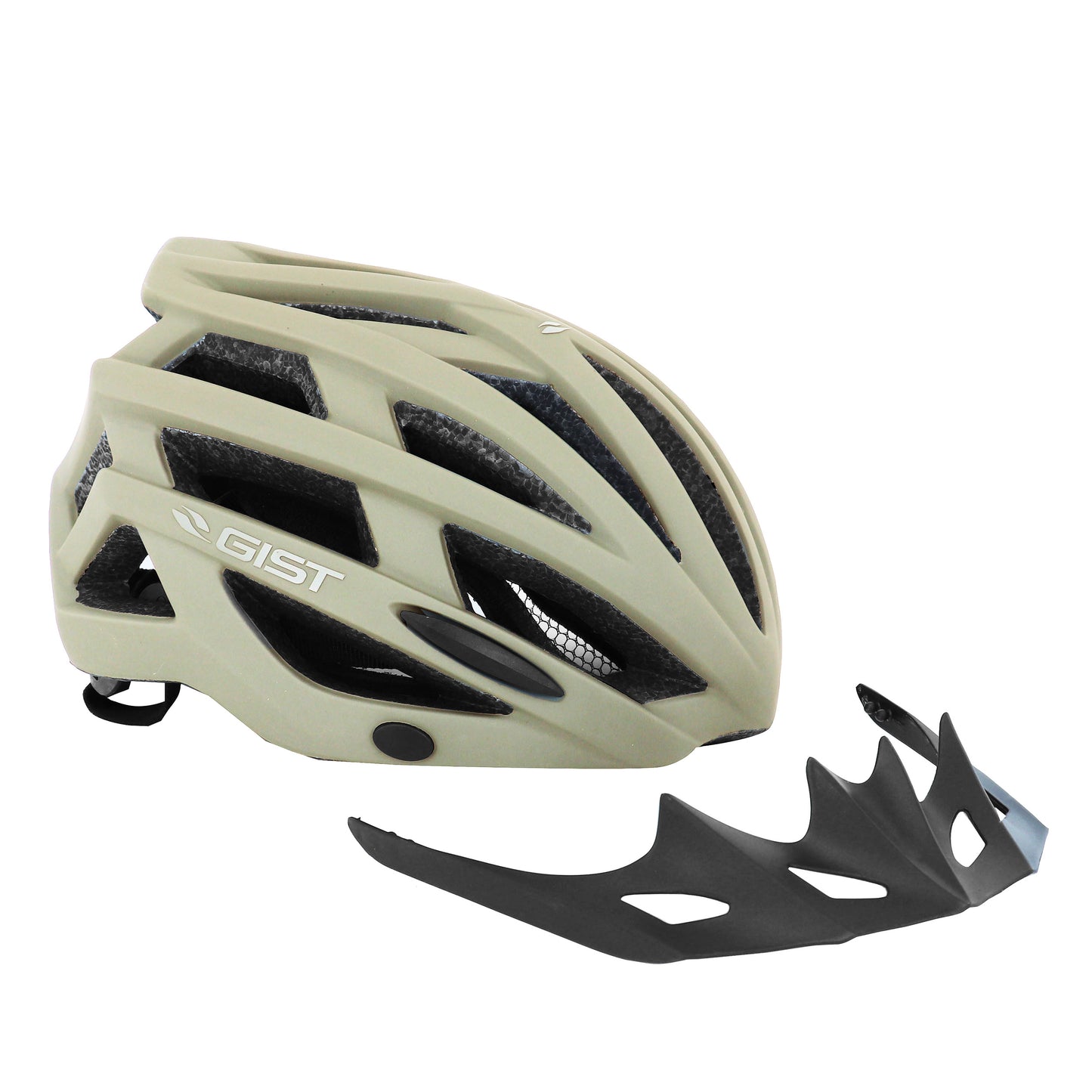 Casque vélo adulte Gist e-bike planet urban gris mat in-mold