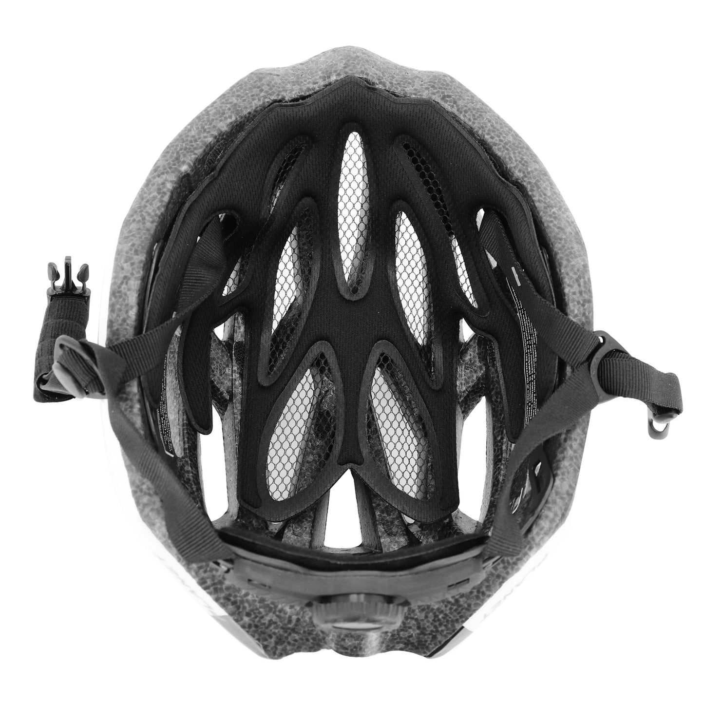 Casque vélo adulte Gist route planet blanc-noir in-mold
