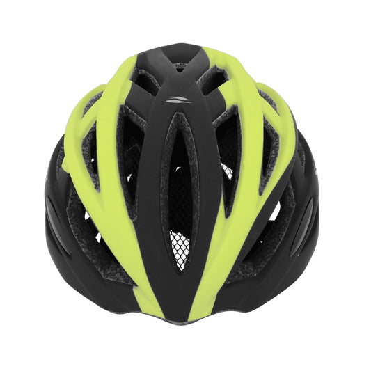 Gist Adult Road Planet Black-Yellow Matte In-Mold Cycling Helmet
