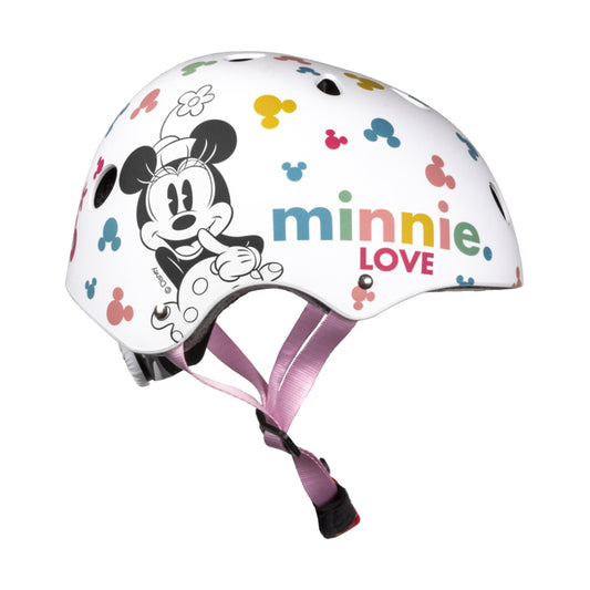 Disney Children's Bike Helmet v3 Minnie White with Adjustment Dial
