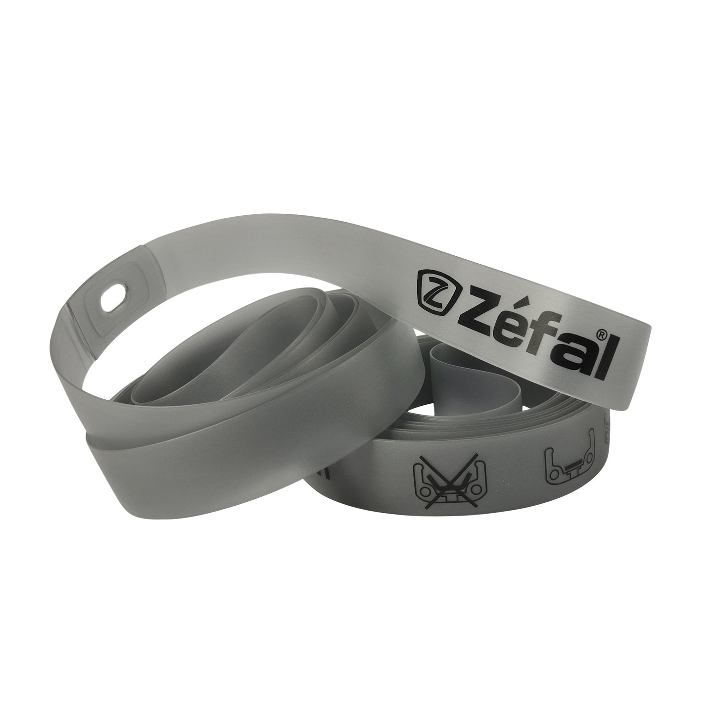 Fond de jante Zéfal route 700x16 gris haute pression vendu par 2