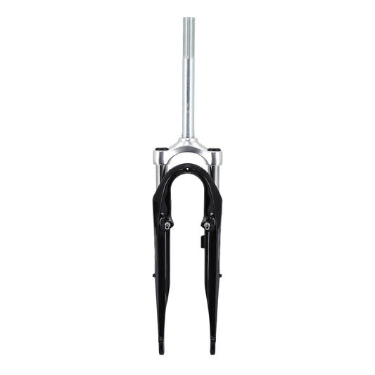 Fourche VTC 28 " Zoom alu ressort noir deb. 45mm pivot (240-75) fileté 1"-22.2