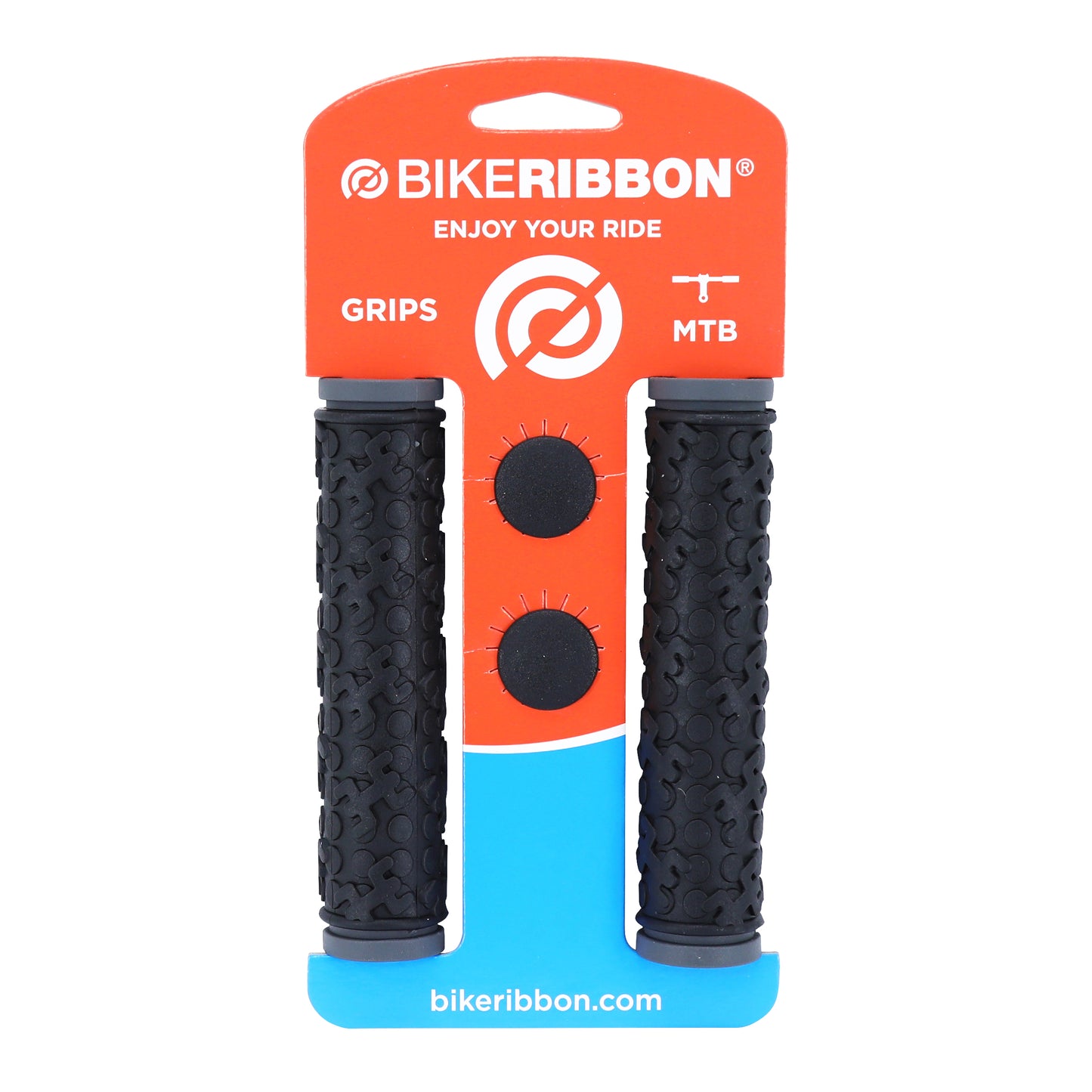Bike Ribbon Keith Black 22mm Dual Density MTB Grips