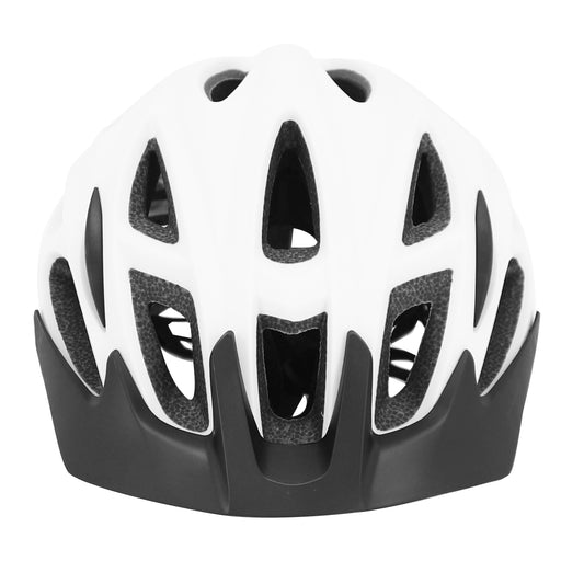 Casque vélo adulte Ges VTT-gravel revo blanc in-mold avec visière et fit-système