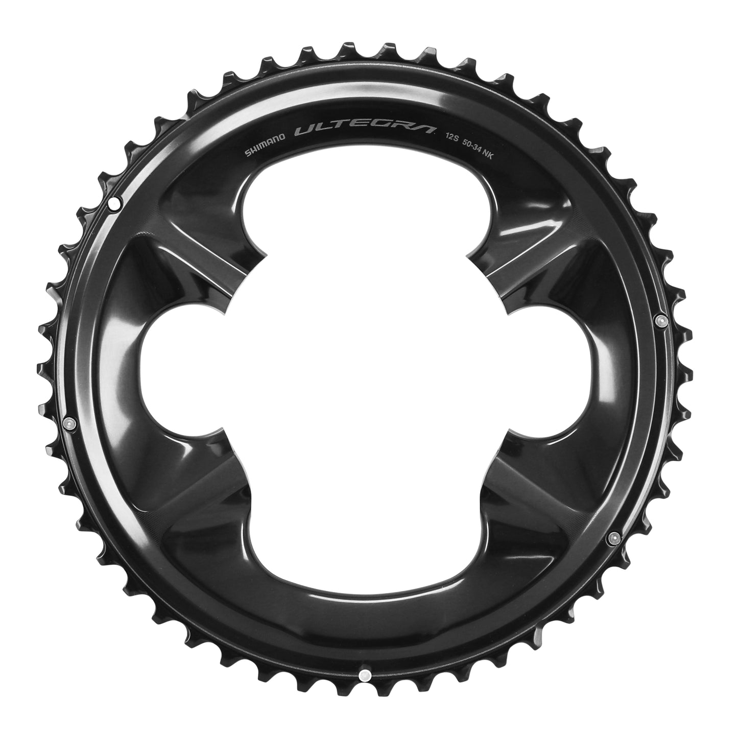 Plateau route 4 bras D110 pour Shimano Ultegra R8100 50D 12V