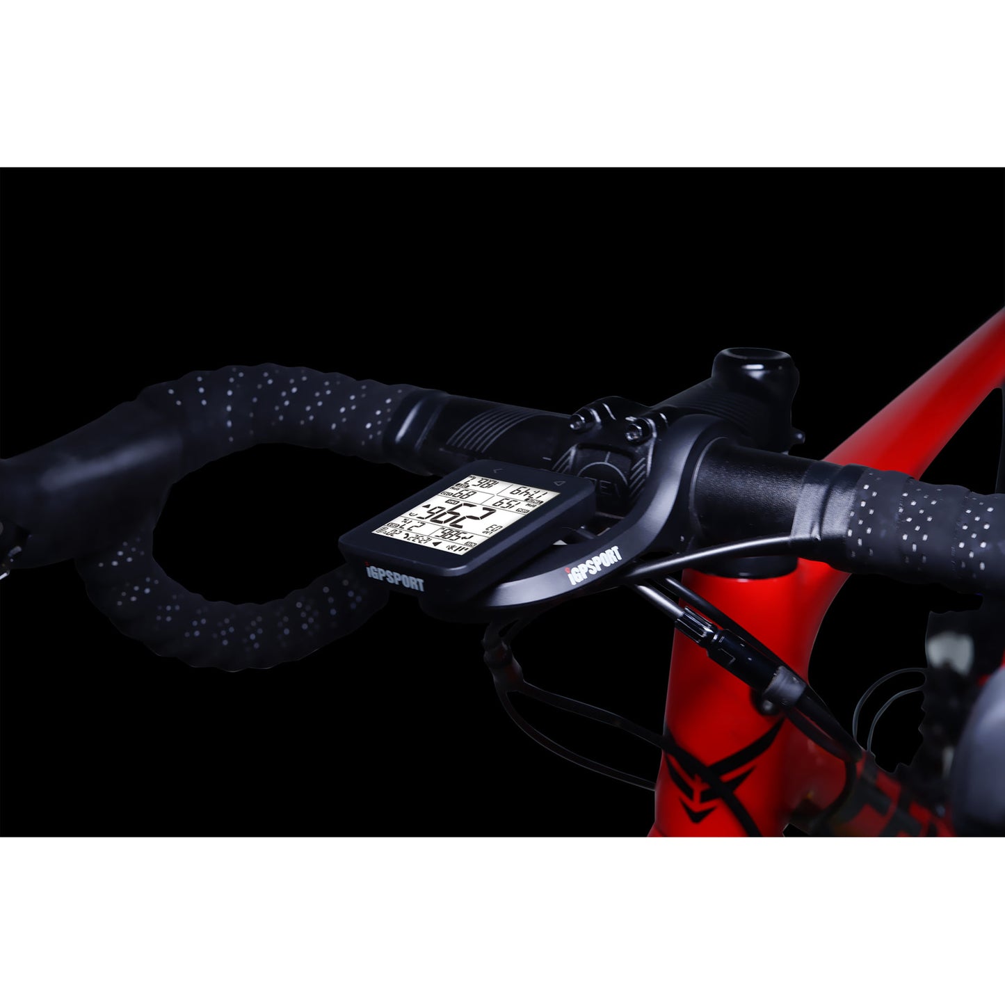 Support compteur Igpsport m80 fixation cintre pour compteur iGps 800-630-620 -520 -320 compatible garmin et autres