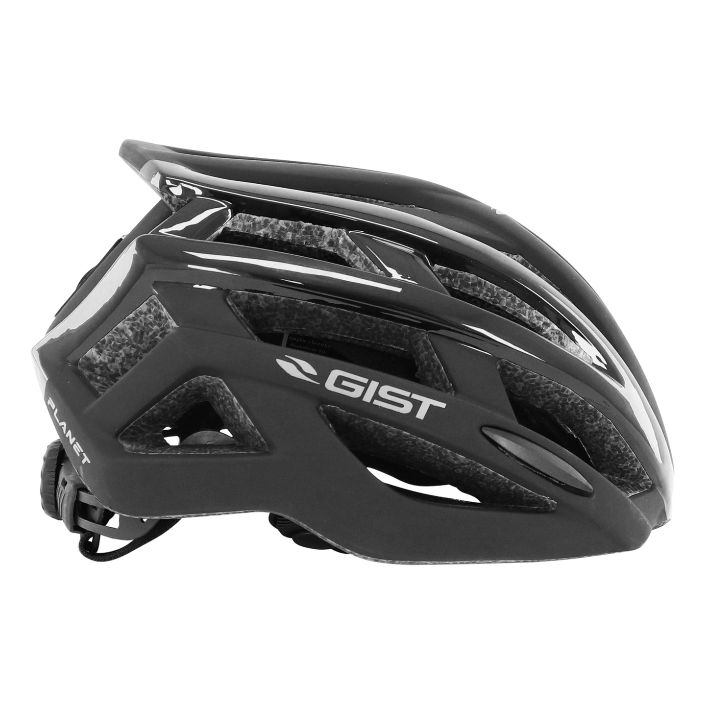 Casque vélo adulte Gist route planet noir in-mold