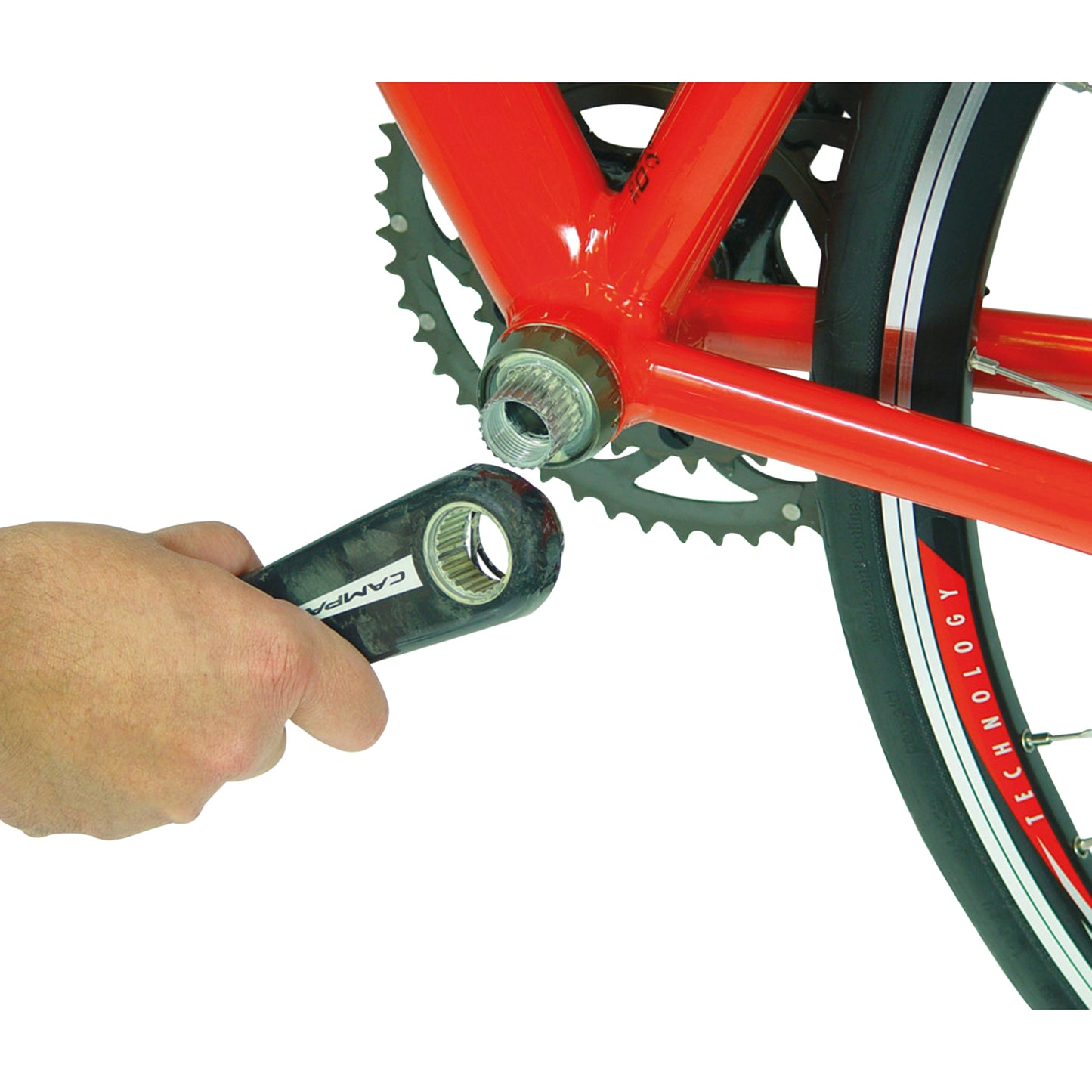 Adaptateur Cyclus pour manivelle carbone Power Torque