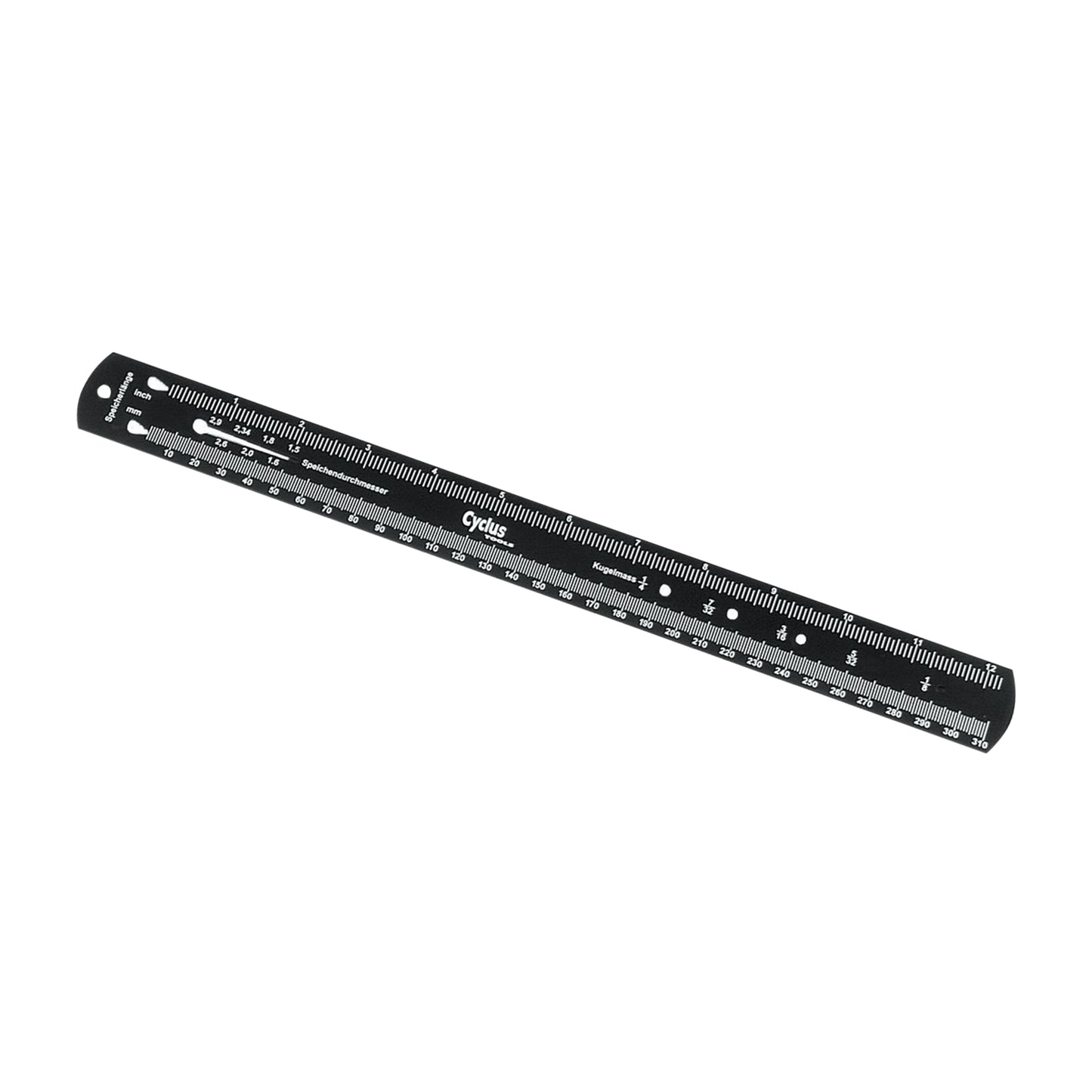 Règle Cyclus pour mesure rayons