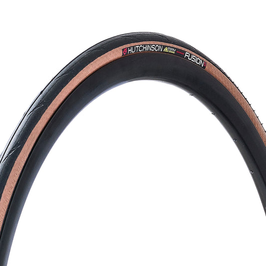 700 x 25 Road Tire Hutchinson Fusion5 Aramid Protech Storm TS Black-Tan (25-622)
