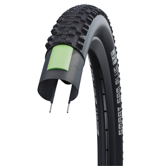 Pneu VTC - VAE Cross 700 X 40 (29 x 1,60) Schwalbe Smart Sam plus Addix Noir TR (42-622) Double Defense Renfort GreenGuard Homologué VAE e50