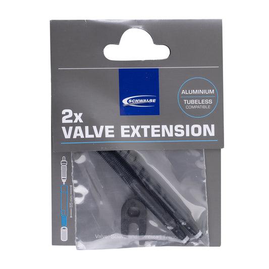 Prolongateur valve Presta Schwalbe 60 mm