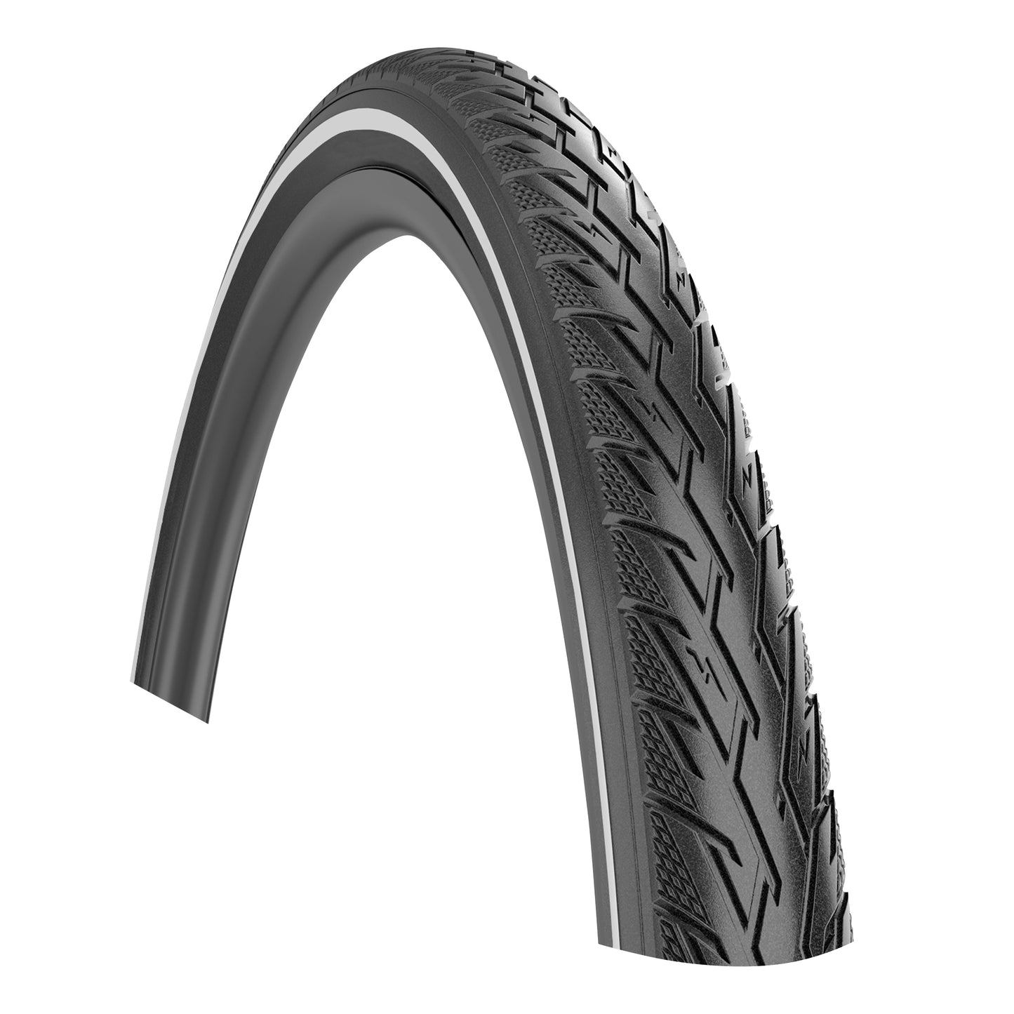 Hybrid Urban Tire 700 X 45 (29 x 1.75) Rubena Electron Reinforced Black TR (47-622) - E-bike Compatible