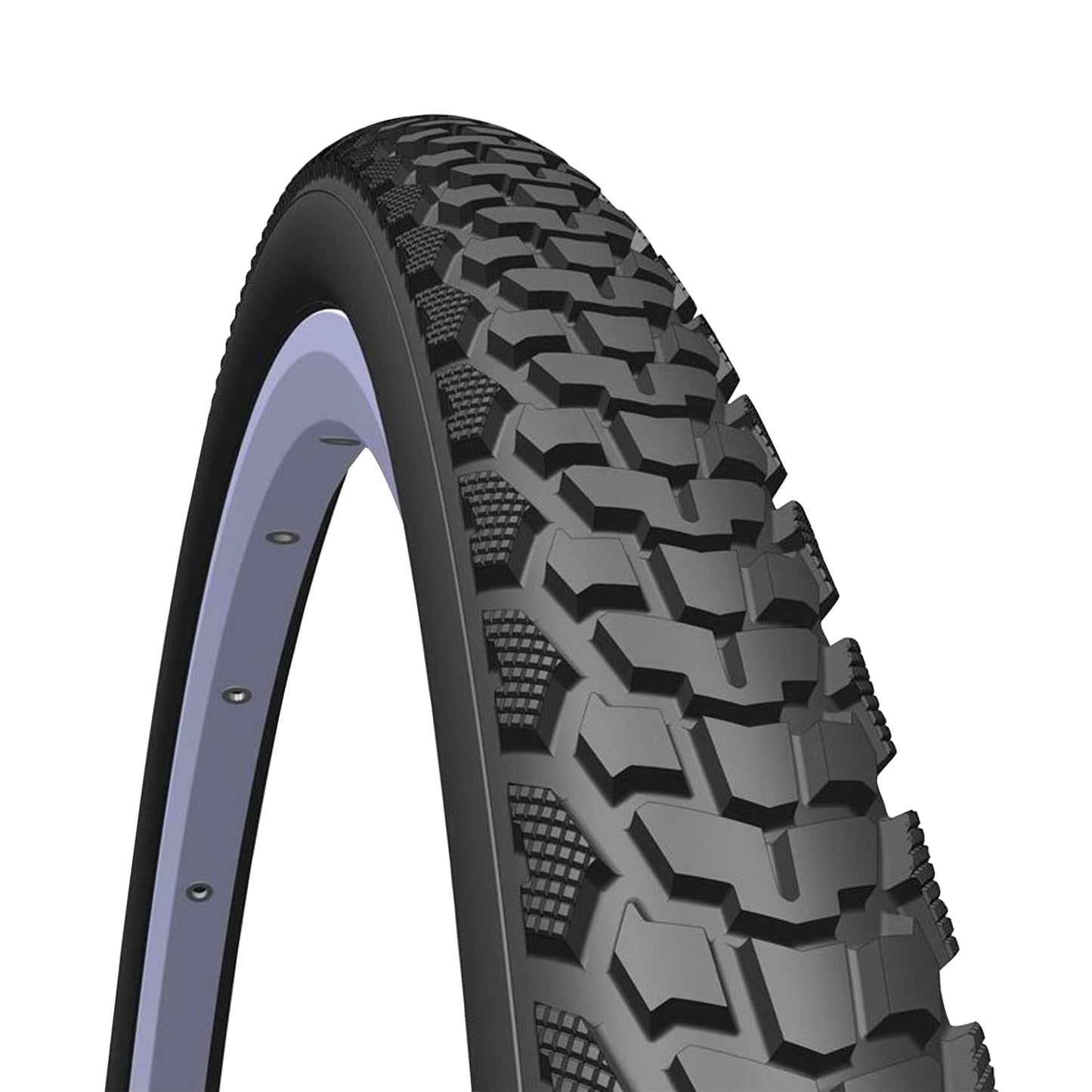 Pneu VTC Cross 700 X 35 Rubena Gripper Noir TR (35-622) - Ideal pour chemin