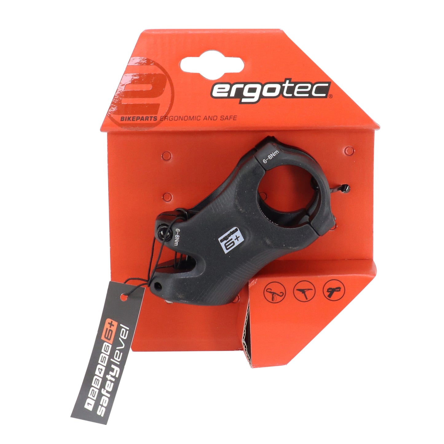 Potence VTT Ergotec High Bass noir 40° 31,8 L55