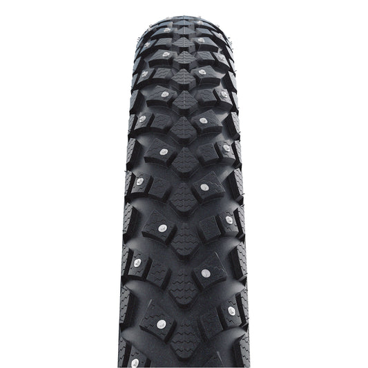 Pneu Neige 26 X 2.00 Schwalbe Winter plus TR (50-584) Renfort 5mm flanc Reflex - Pneu Neige et Verglas avec 200 clous