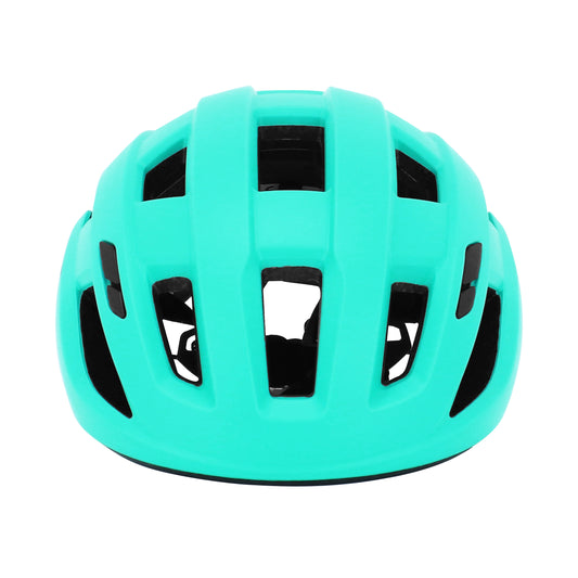 Ges Adult Road-Gravel X-Way Bicycle Helmet Bianchi Green In-Mold Fit-System