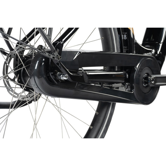 Vélo électrique City 28 Leader Fox Neba Nexus noir Bafang M420 15Ah