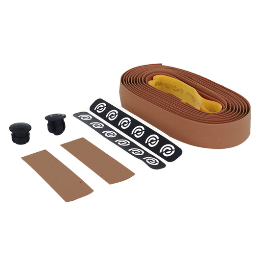 Bikeribbon Cork Gel Handlebar Tape Matte Brown