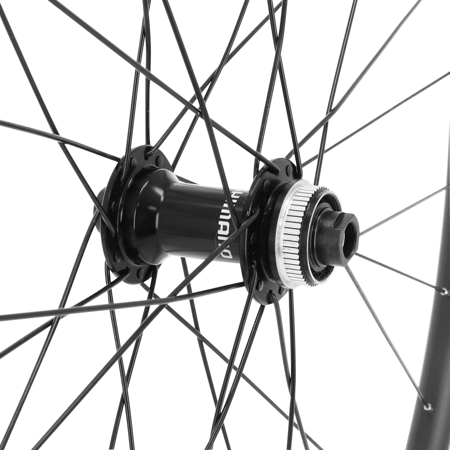 Roues route 700 Shimano WH-RS171 frein à disque noir 12-11-10V