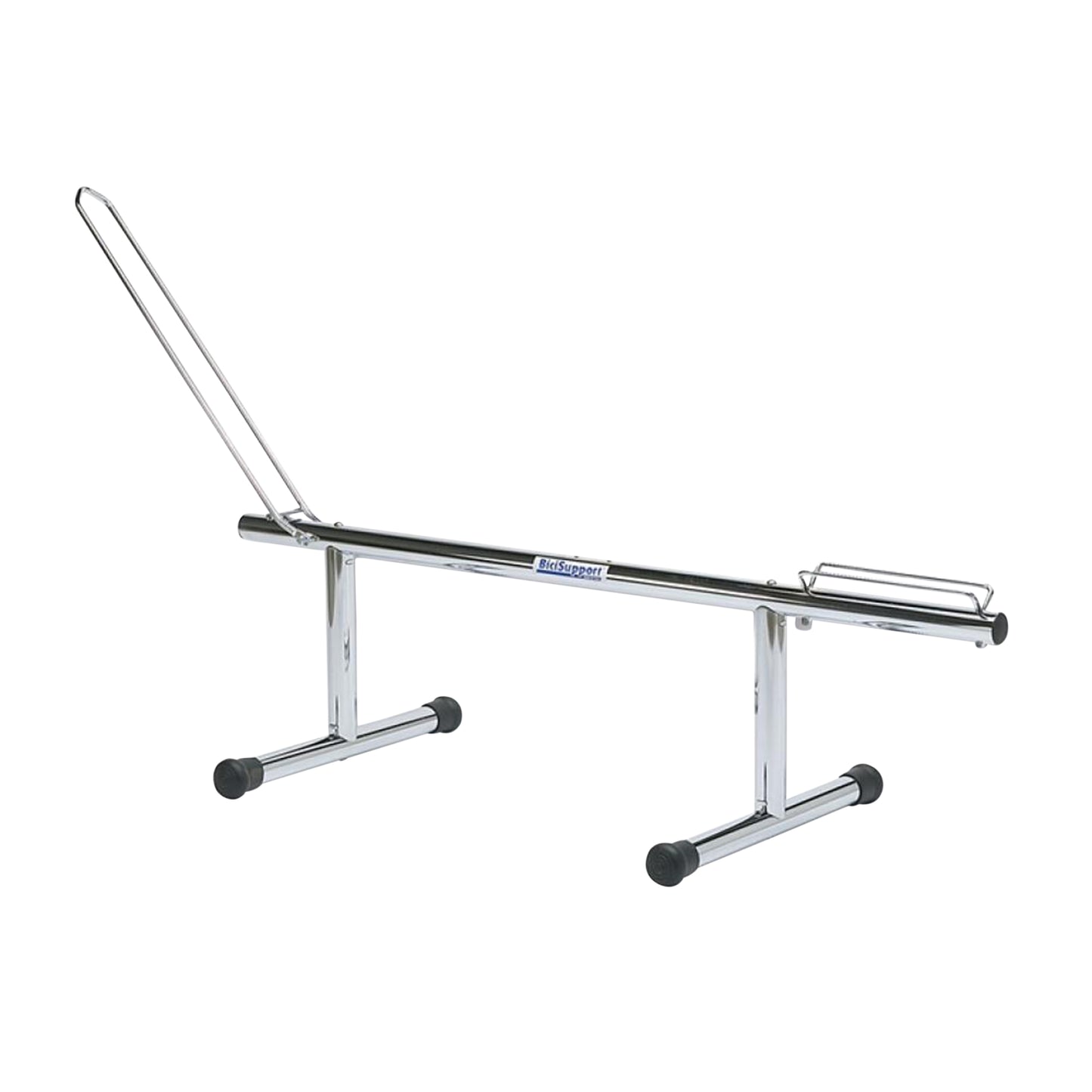Bicisupport horizontal chrome bike display stand
