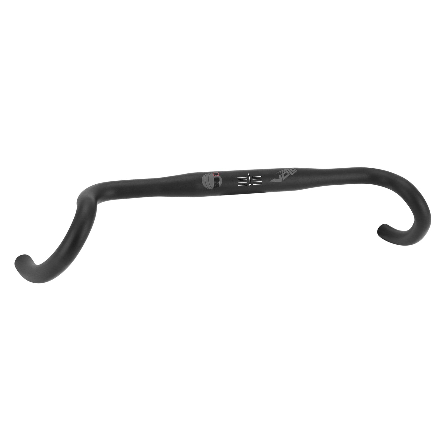 Handlebar Road ITM Volo Gravel Black Aluminum 31.8 L 44 Outside (center-to-center 42cm)