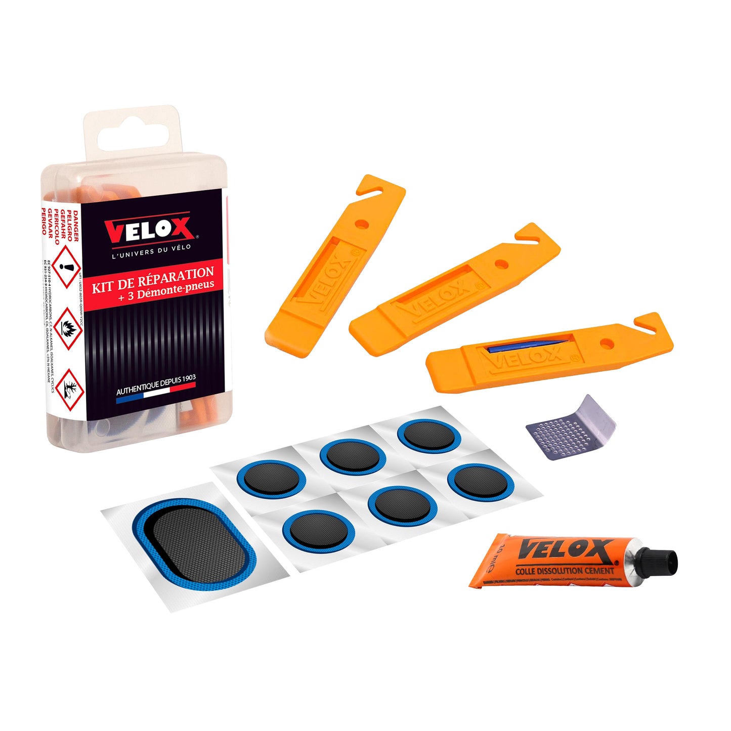 Kit réparation chambre à air Velox City-VTC