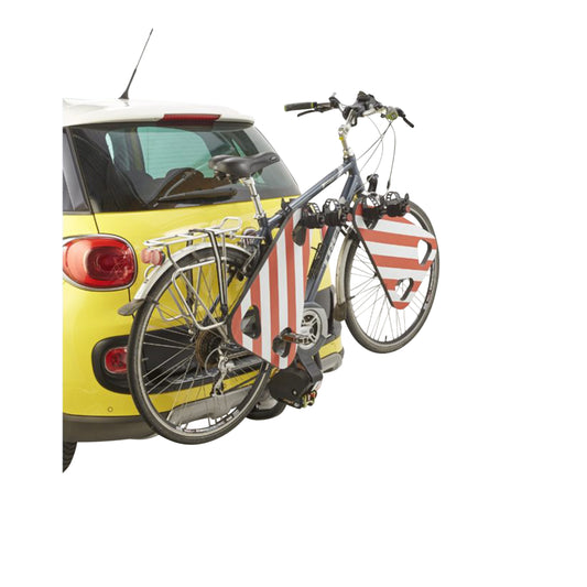 Mottez white-red foam protection for between bikes