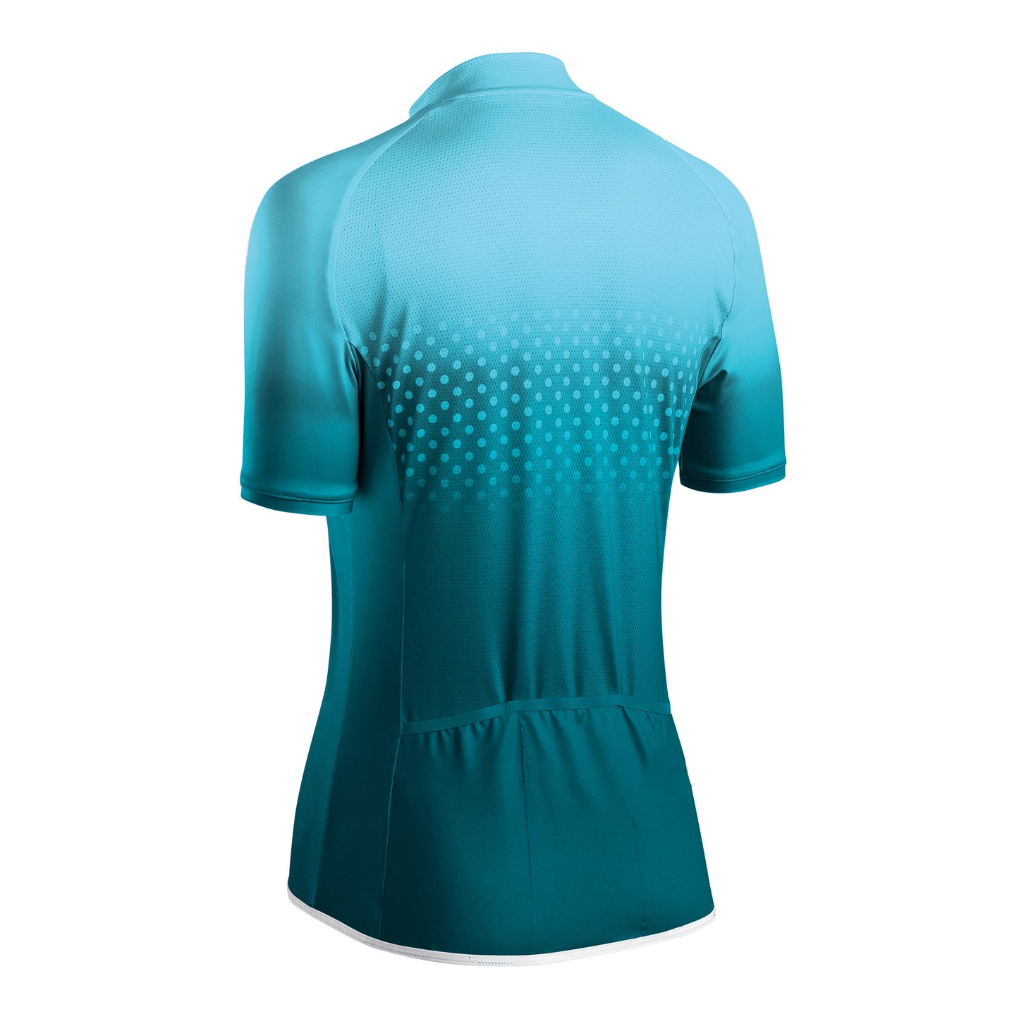 Maillot vélo femme Gist MC pois vert