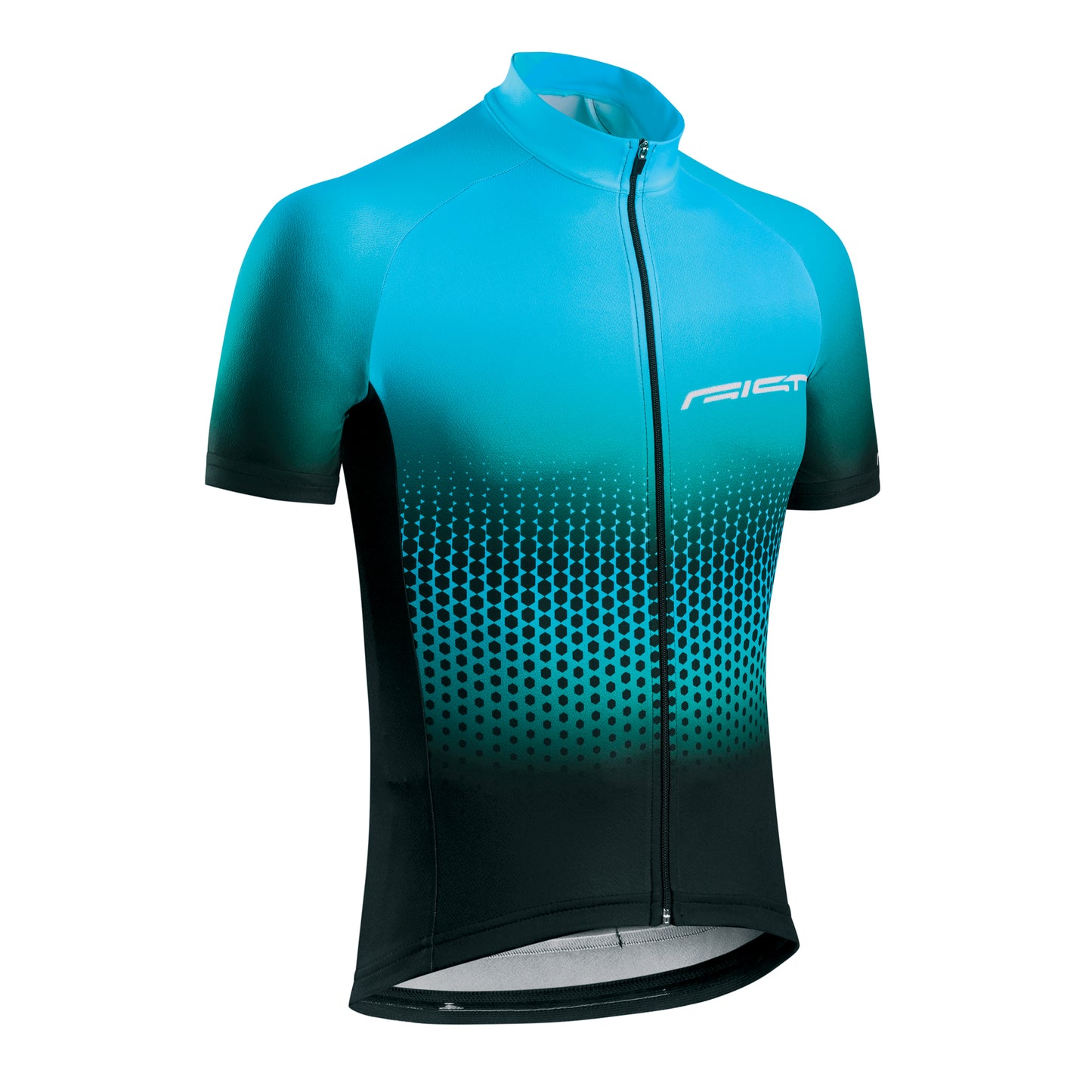 Maillot vélo enfant Gist MC bleu dégradé