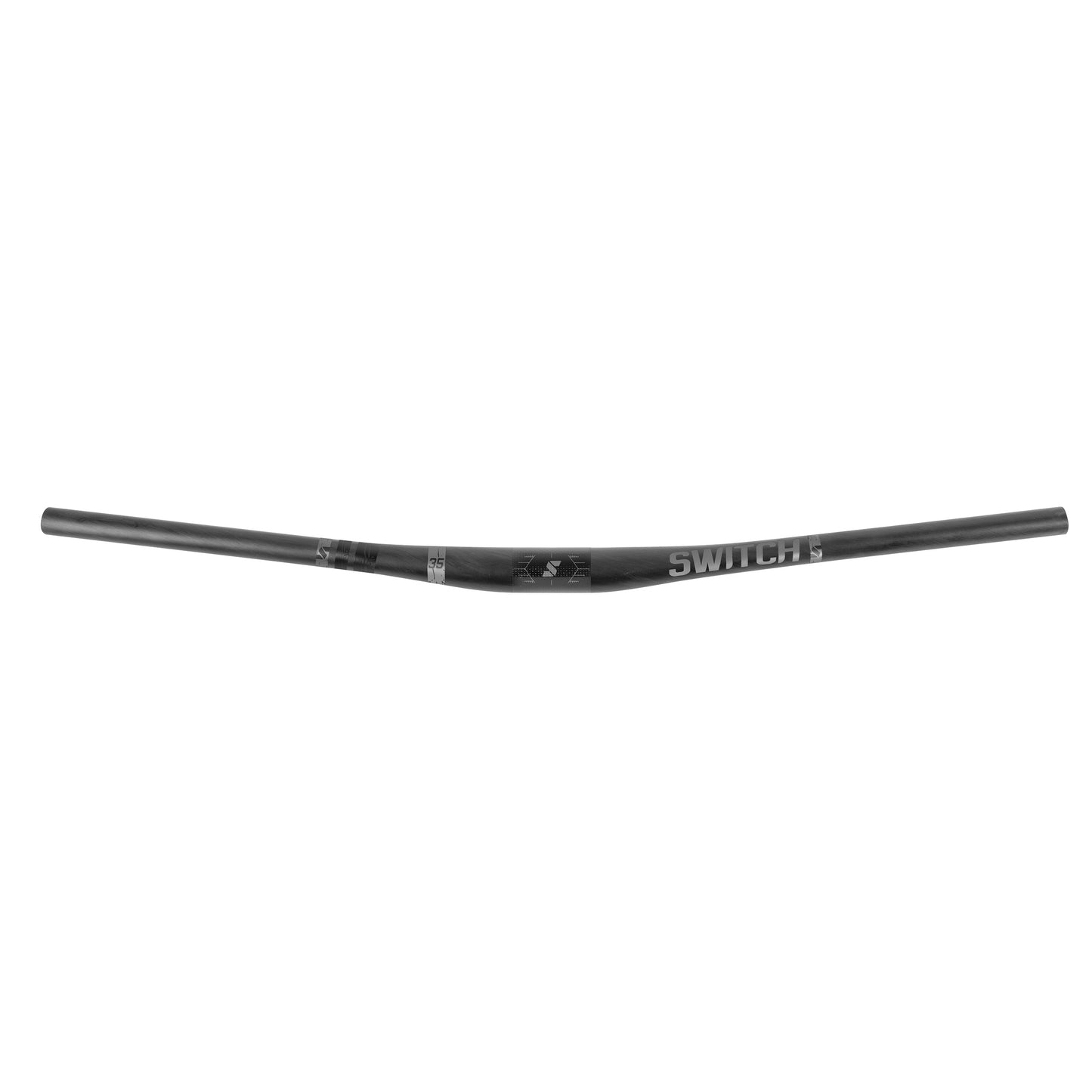 Cintre VTT droit Switch flip 35 carbone Cintre 35mm l760mm (poids 248g.)