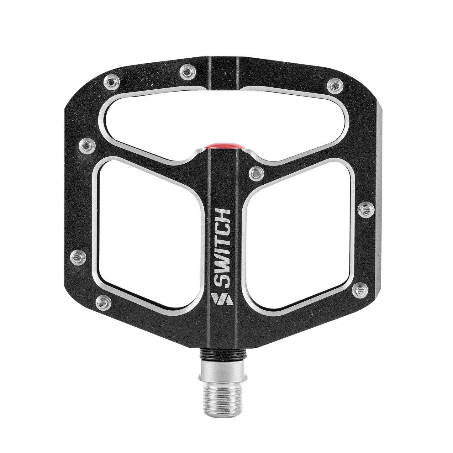 Switch Gap Platform MTB BMX Pedal Black Aluminum 9/16