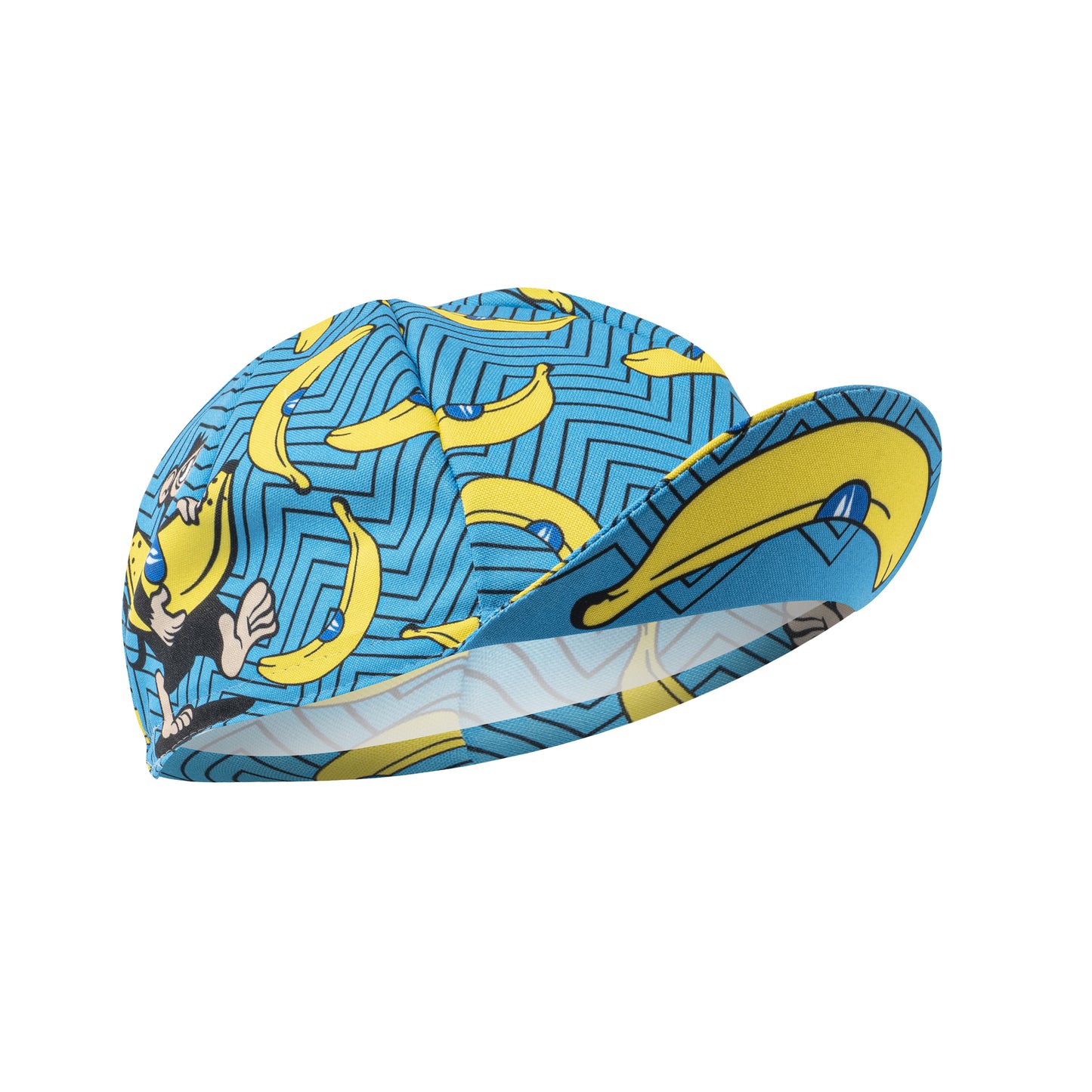 Gist Blue/Yellow Banana Design Cycling Cap