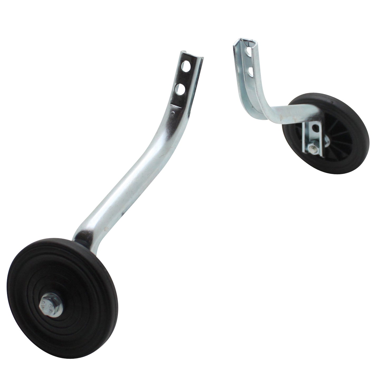 Stabilisateur vélo PCP small roue plastique noir 12"-14'' paire