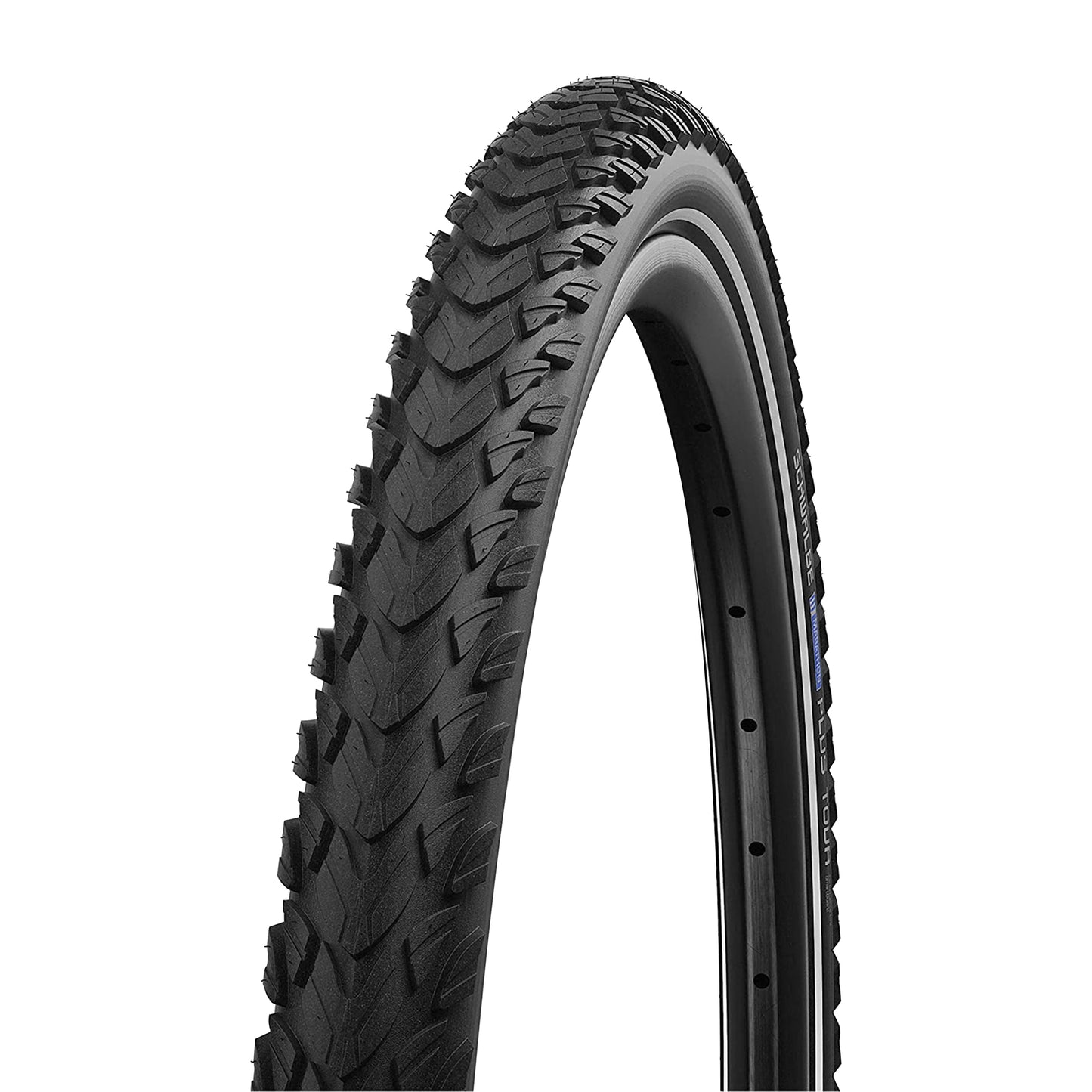 Pneu VTC Cross 700 X 47 Schwalbe Marathon plus Tour Noir TR (47-622) Renfort 5mm flanc Reflex Homologué VAE e50