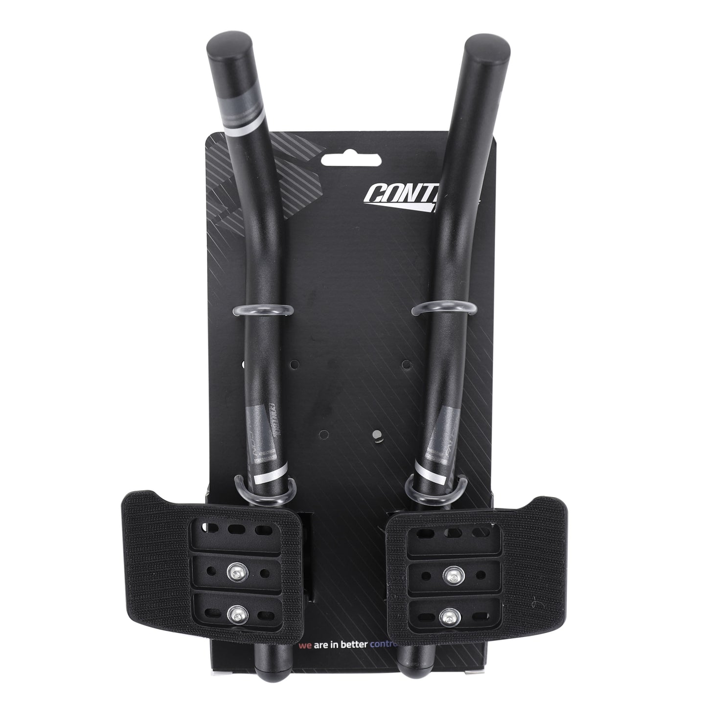 Controltech Falcon Triathlon Aero Bars 31.8 Black Aluminum High Position with Armrests