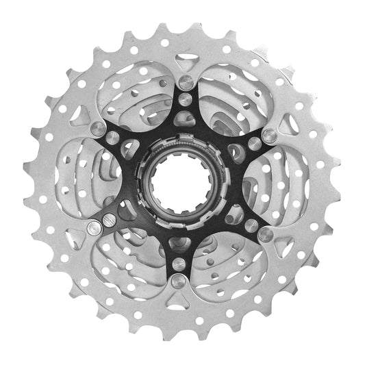10-speed cassette. Sunrace RS0 11-28 road for Shimano (105 level) metallic silver (11-12-13-14-15-17-19-21-24-28)