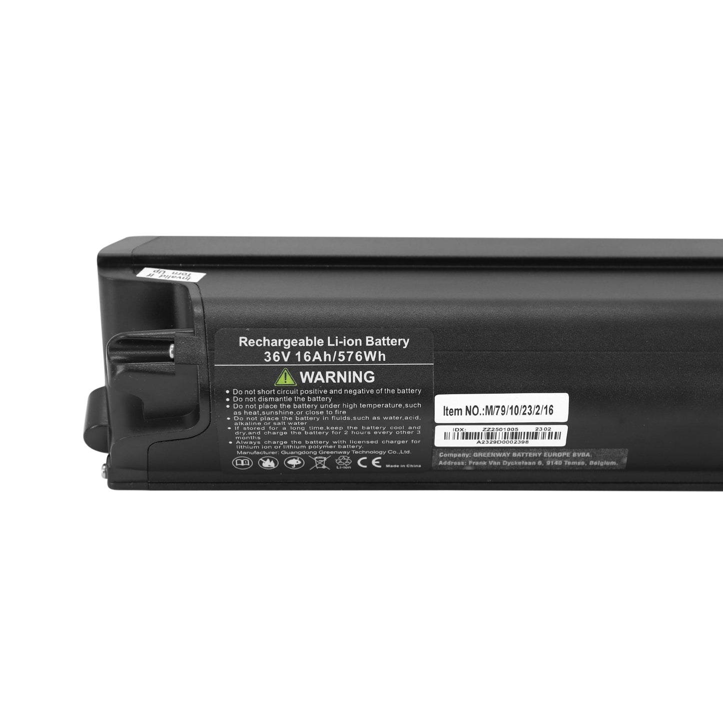 Leader Fox ZZ250 2018 models 36V 16Ah Battery