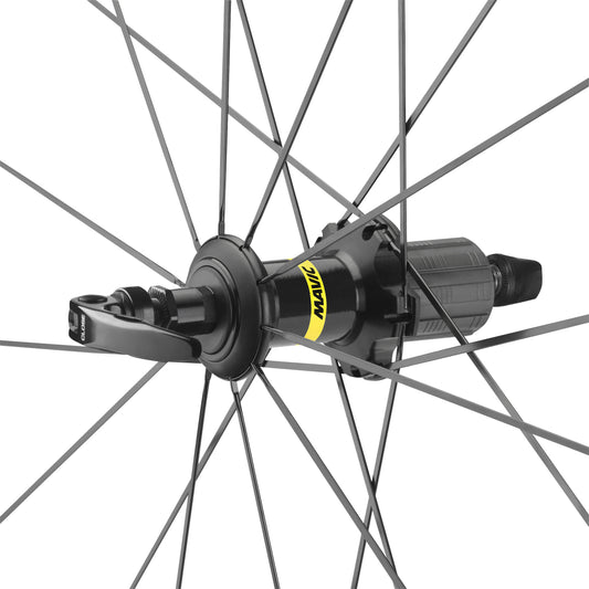 Roue route patin blocage 700 Mavic Aksium arrière Shimano 11-10V