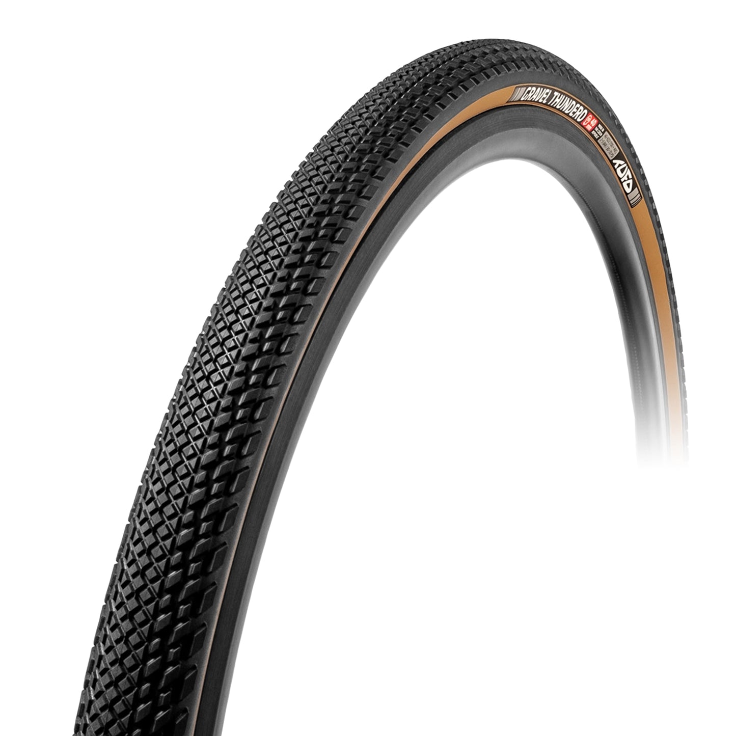 700 x 44 Tufo Thundero Black-Tan Tubeless Ready Gravel Tire (44-622)