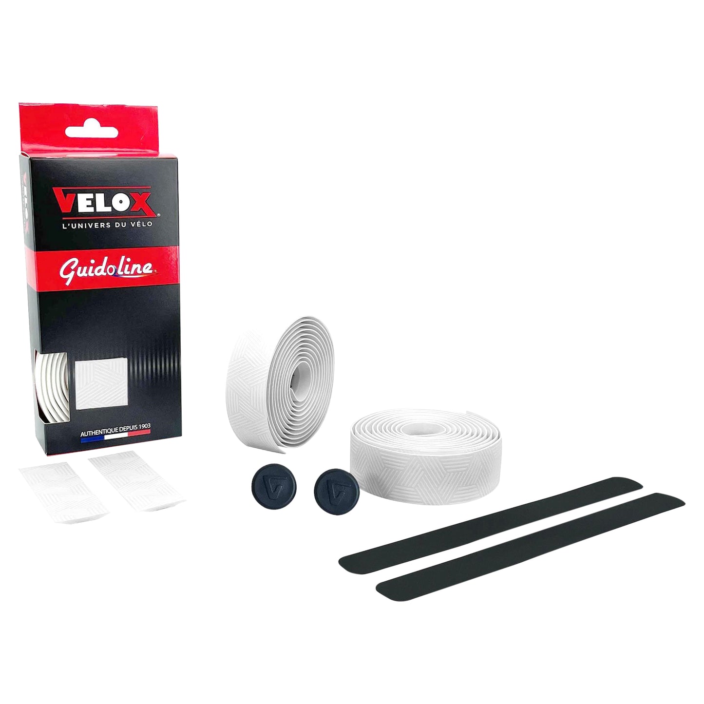 Ruban guidon VELOX Ultragrip 2.5mm blanc