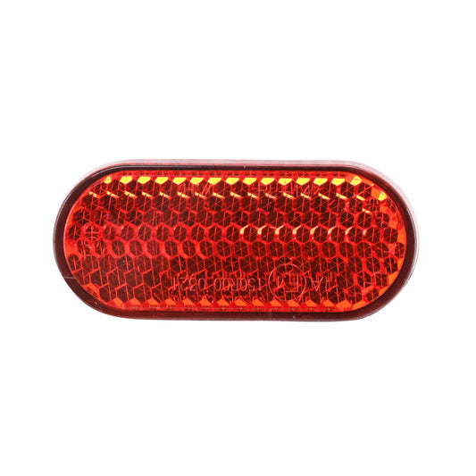 Réflecteur - catadioptre tige de selle rouge adhésif - 50x22 vendu à l'unité PCP