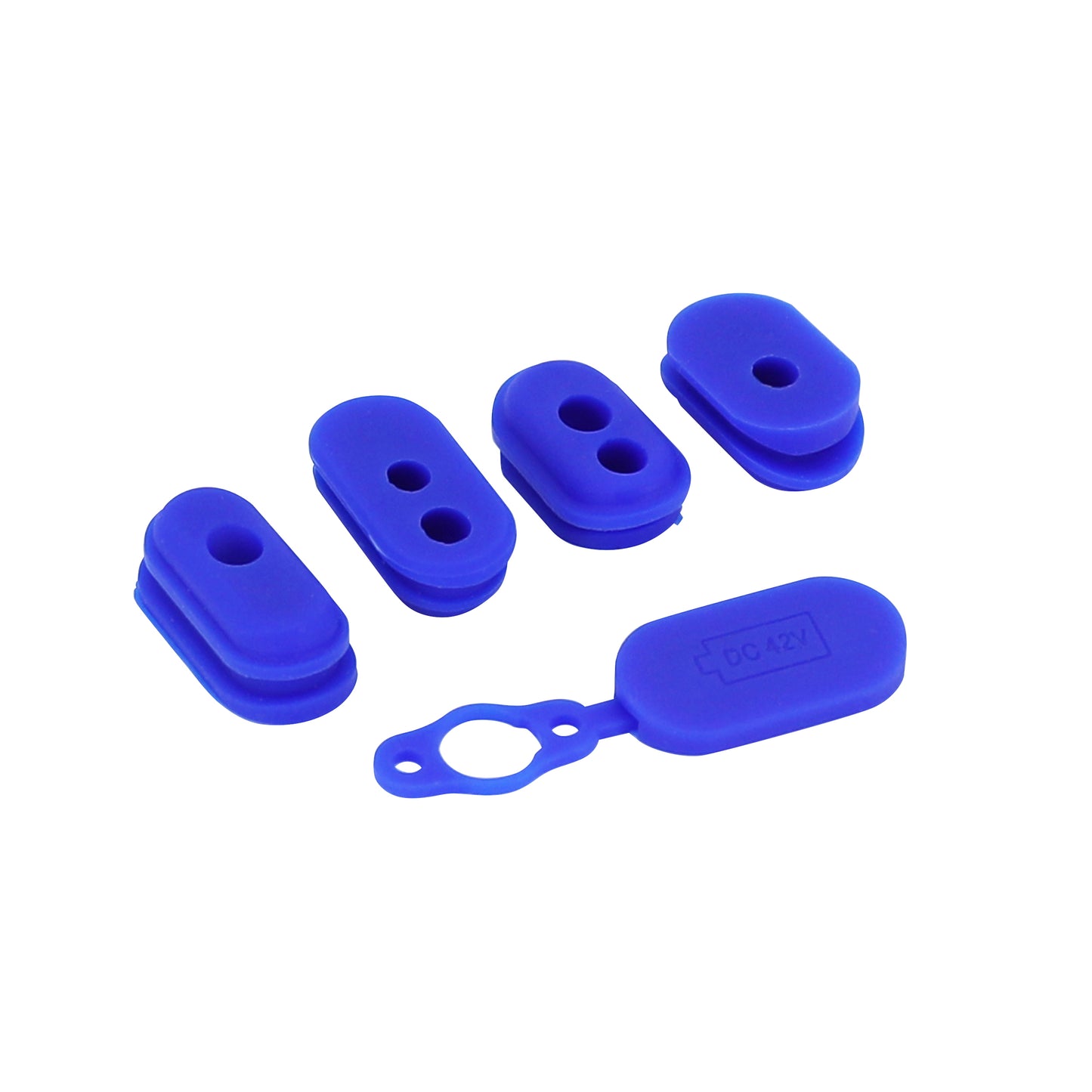 Support passe-câble PCP pour Xiaomi M365-1S-Pro-Mi 3 bleu