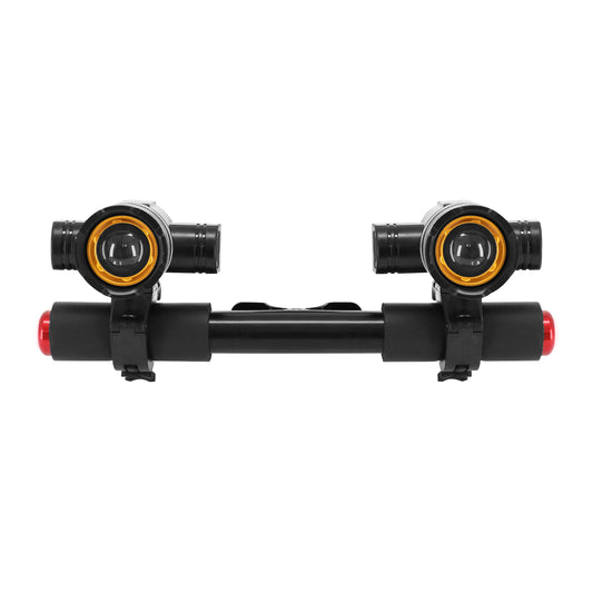 Eclairage-phare à led pour trottinette xiaomi rechargeable usb et réglable PCP