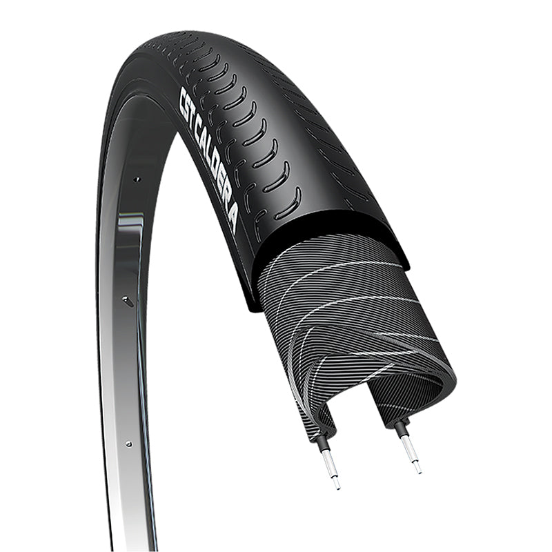 Road Tire 700 X 28 CST Caldera Black TR (28-622) Reinforced Level 5-6