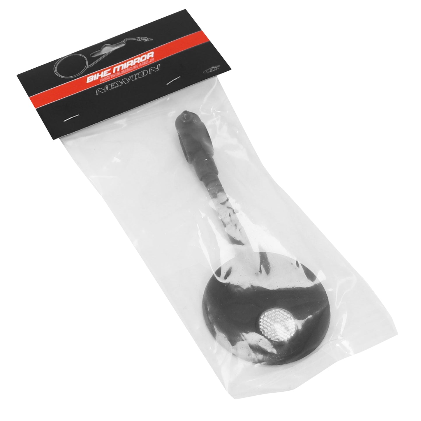 Newton Adjustable Left-Right Round Bicycle-Scooter Mirror