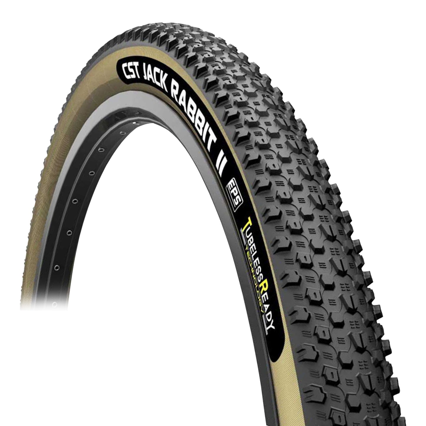 MTB Tire 29 X 2.25 CST Jack RABBIT2 Black Tubeless Ready TS (57-622) - Dual Compound